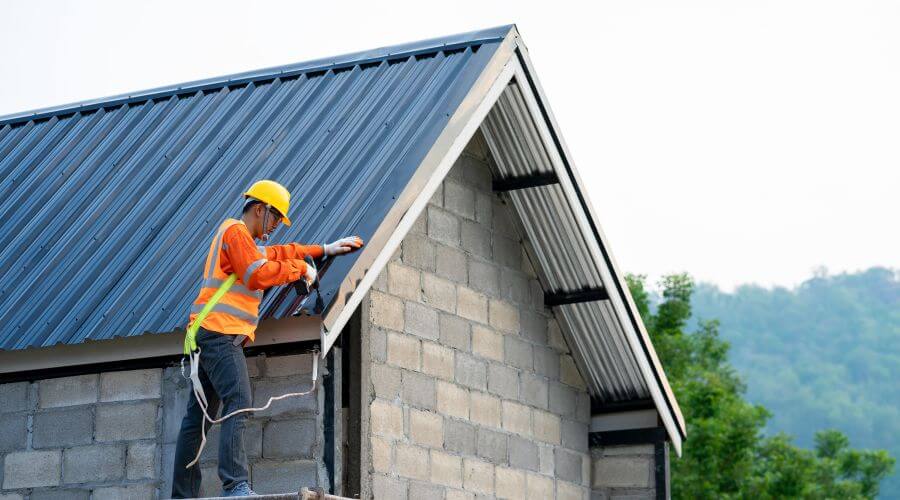 Professional metal roof installation in Sheridan, MI